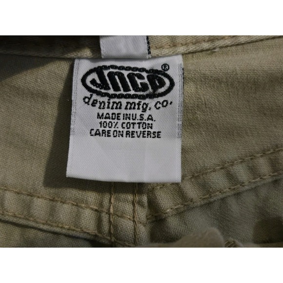 JNCO Xtra Funky Basics Old School Edition Tag 30 (29x25) Khaki Jeans Pants Vtg - Picture 13 of 14